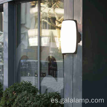 Lámpara de pan, lámpara de pared exterior para patio.